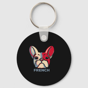 French Bulldog Dog Fun 1 Key Ring