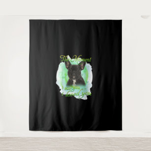 French Bulldog Dog I Loved You Gift Tapestry
