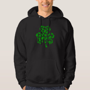 French Bulldog Dog Irish Green Shamrock C St Patri Hoodie