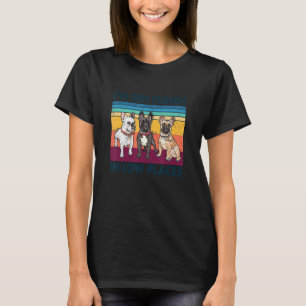 French Bulldog Dog I've Got Friends In Low Places T-Shirt