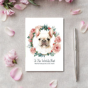 French Bulldog Dog Mum Mother’s Day Holiday Card