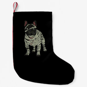 French Bulldog Dog Mummy Halloween Gift Small Christmas Stocking