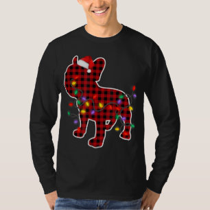 French Bulldog Dog Santa Hat Christmas Pyjamas Xma T-Shirt
