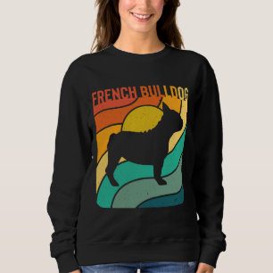 French Bulldog Dog Vintage Pet Lover Sweatshirt