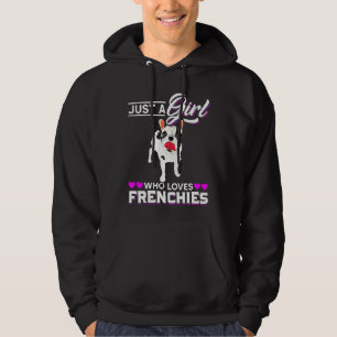 French Bulldog Dog Women Girls French Bulldog Hoodie