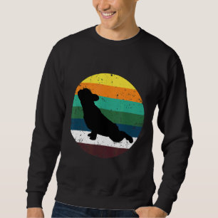 French Bulldog Doing Yoga Workout Zen Namaste Medi Sweatshirt