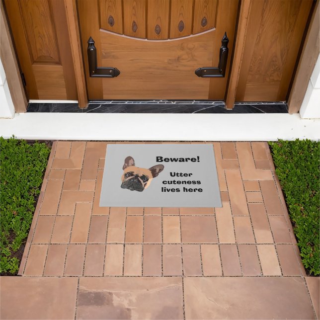French Bulldog Door Mat (Outdoor)