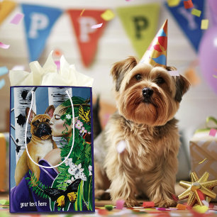 French Bulldog Dryad Fantasy Medium Gift Bag