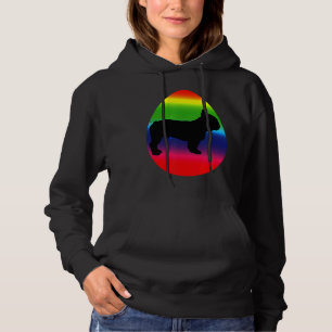 French Bulldog Easter Eggs Rainbow Easter Hoodie