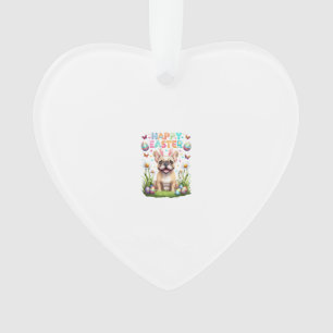 French Bulldog Easter Shirt Funny Frenchie Bunny T Ornament
