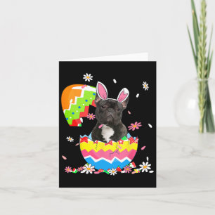French Bulldog Egg Easter Day Dog Dad Dog Mum 1  Card