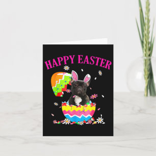French Bulldog Egg Easter Day Dog Dad Dog Mum  Card
