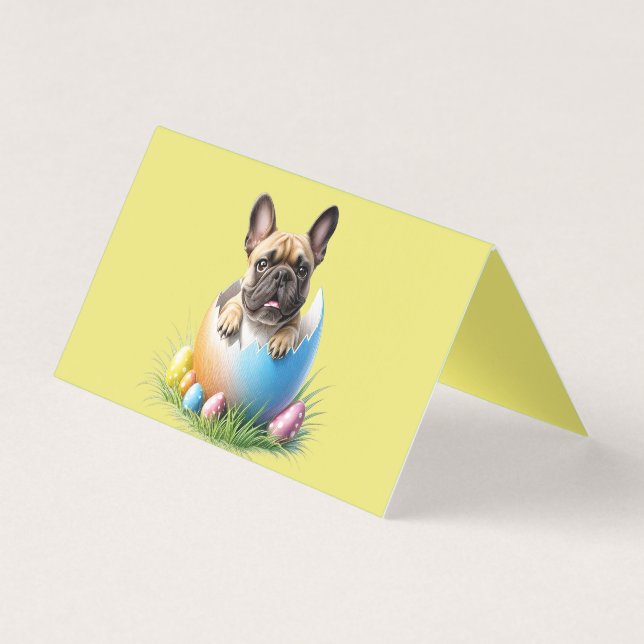 French Bulldog Egg Easter French Bulldog (Front)
