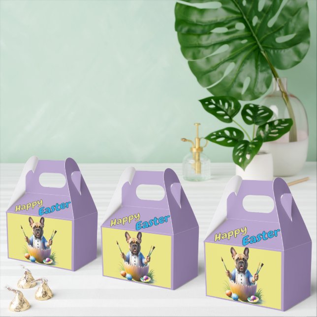 French Bulldog Egg Easter French Bulldog Favour Box (Multiple)