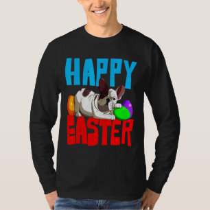 French Bulldog Eggs Bunny Dog T-Shirt