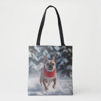 French Bulldog Elegant Shoulder Tote Bag