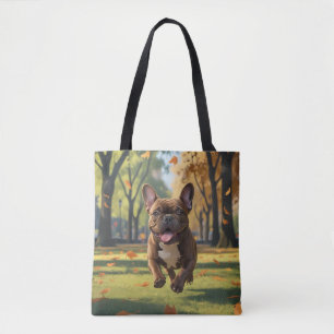 French Bulldog Elegant Shoulder Tote Bag
