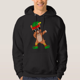 French Bulldog Elf Christmas Hoodie