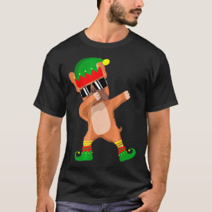French Bulldog Elf Christmas T-Shirt