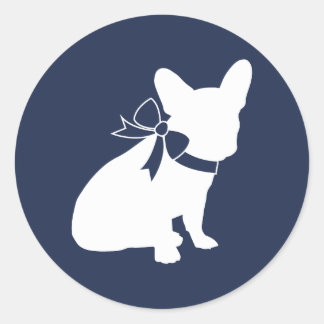 French Bulldog Envelope Seal Sticker