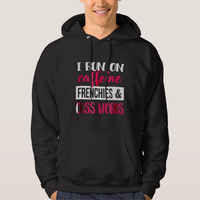 French Bulldog Essential 19 Hoodie (Front)