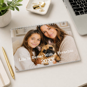 French bulldog family photo frenchie 2027 calendar