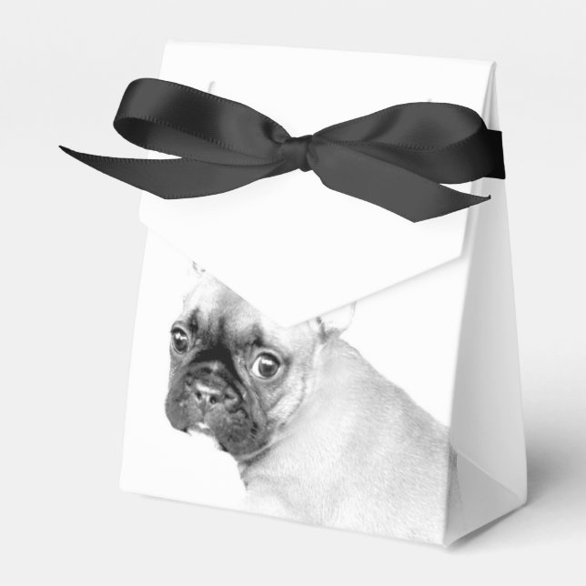 French Bulldog Favour Box (Front Side)