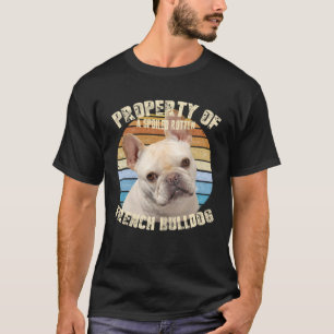 French Bulldog Fawn Owner  Retro Vintage T-Shirt