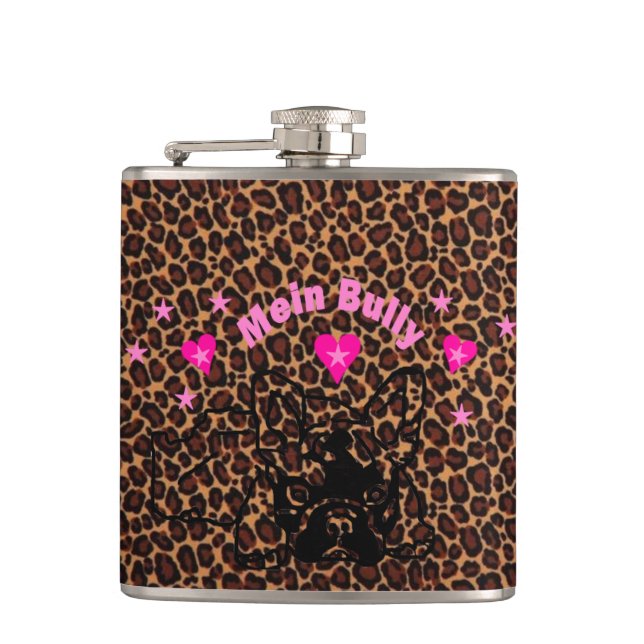 French Bulldog Flask (Front)