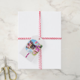French Bulldog Flowers French Bulldog Gift Tags