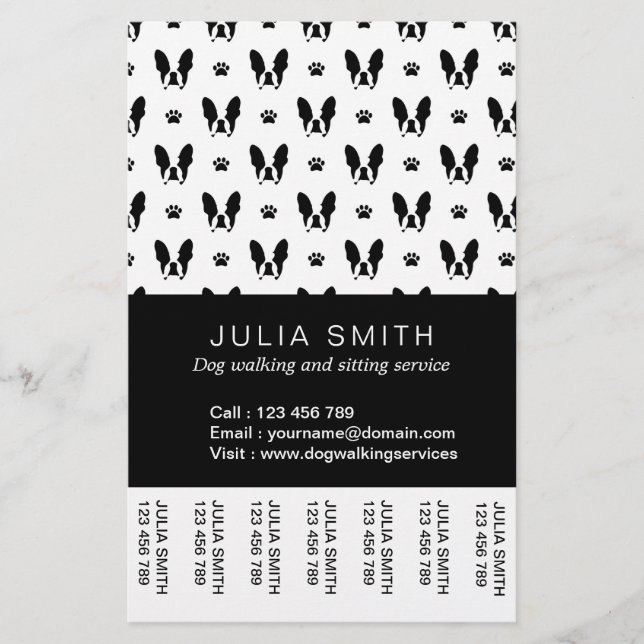 French Bulldog Flyer (Front)