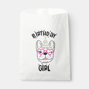 French Bulldog Frenchie Birthday Party Theme Favour Bags