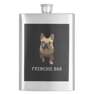 French Bulldog, Frenchie Dad Hip Flask