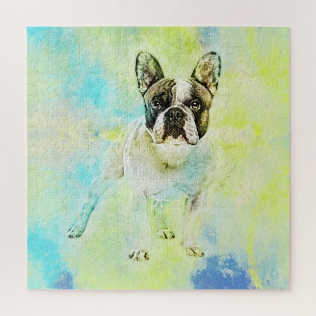French Bulldog -Frenchie Dog Jigsaw Puzzle (Vertical)