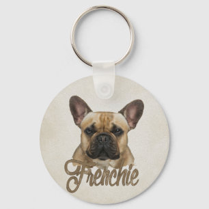 French Bulldog -Frenchie Dog Key Ring