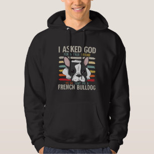 French Bulldog Frenchie Dog Lover Mom Dad Cute Fun Hoodie