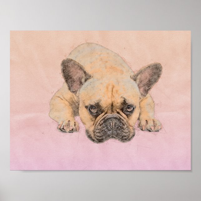 French Bulldog -Frenchie Dog Poster (Front)
