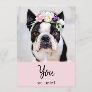 *~* French Bulldog  Frenchie Event Cute Invitation