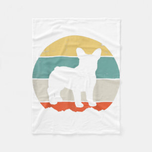 French Bulldog Frenchie Mama Women Dog Lover Gift Fleece Blanket