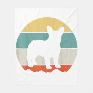 French Bulldog Frenchie Mama Women Dog Lover Gift Fleece Blanket