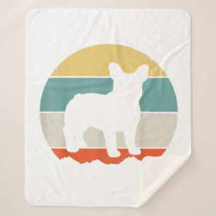French Bulldog Frenchie Mama Women Dog Lover Gift Sherpa Blanket