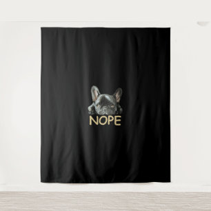French Bulldog Frenchie Nope Gifts Tapestry