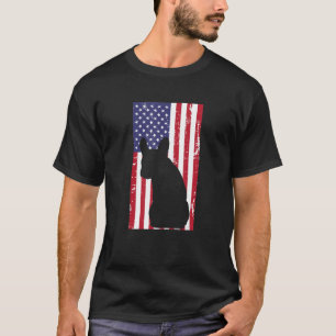 French Bulldog Frenchie Patriotic All American USA T-Shirt