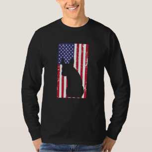French Bulldog Frenchie Patriotic All American USA T-Shirt