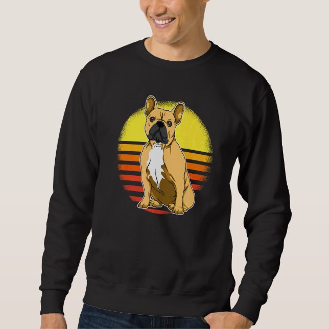 French Bulldog Frenchie Sunset  67 Sweatshirt (Front)