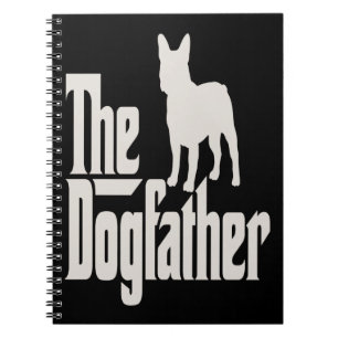 French Bulldog Frenchie The Dog Father Gift Notebook