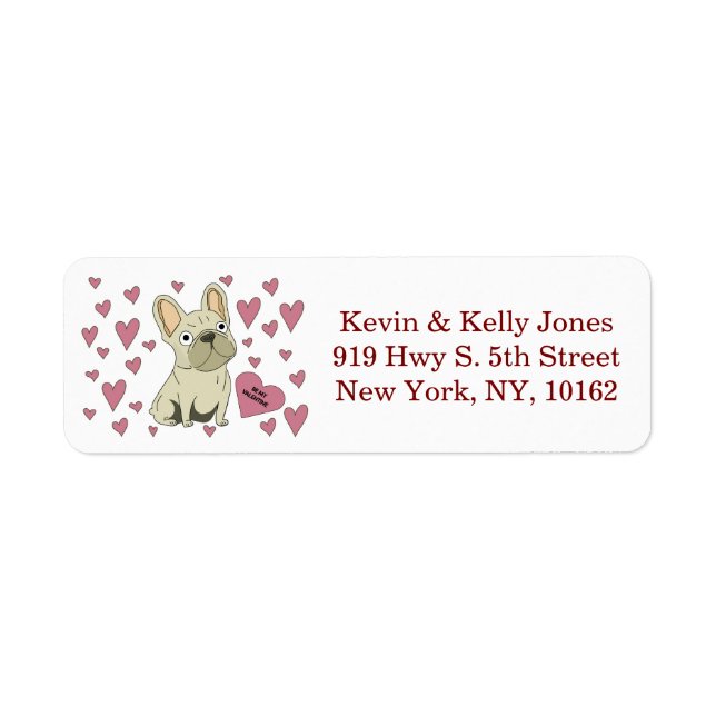 French bulldog friends, Valentines (Front)