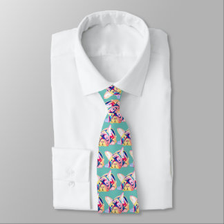 French Bulldog full of colour Tie