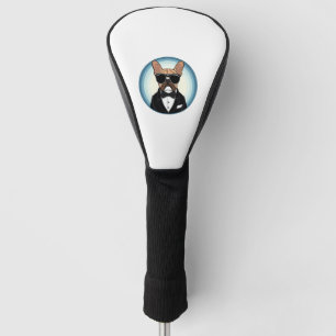 French Bulldog Funny Cute Art Golf Head Cover