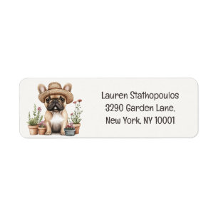 French Bulldog Gardening Flower Pots
